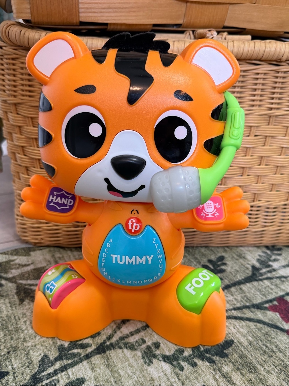Fisher-Price Link Squad Bop & Groove Tiger Baby Learning Toy
